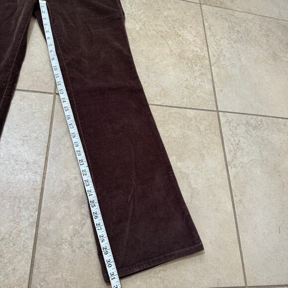 Sonoma Brown Corduroy Wide Leg Trouser Pants Women’s Size 6 - Picture 6 of 9